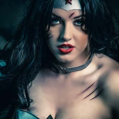 Wonder Woman cosplay from Callie and David Love