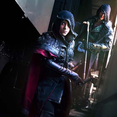 Twins Jacob and Evie Frye from Assassin's Creed